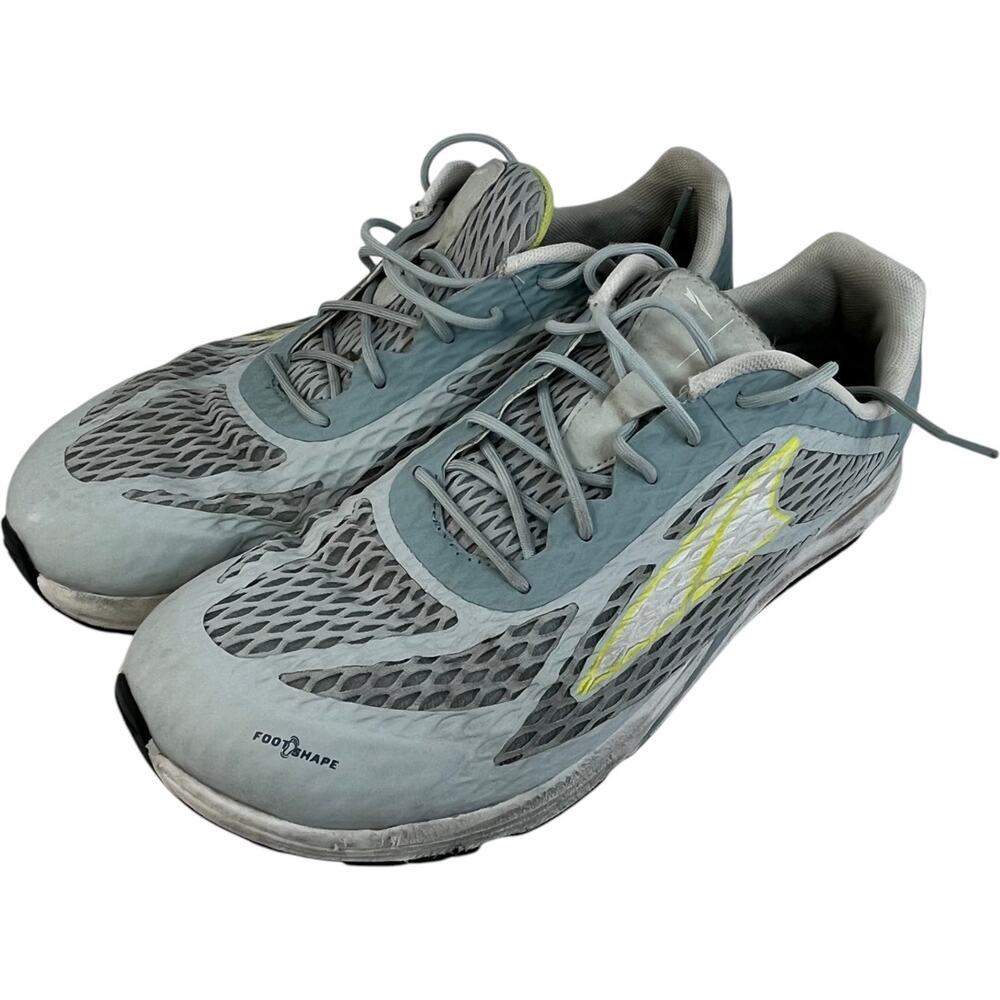 Altra Viho Womens Running Shoes Grey Lime FootShape Athletic Size 11